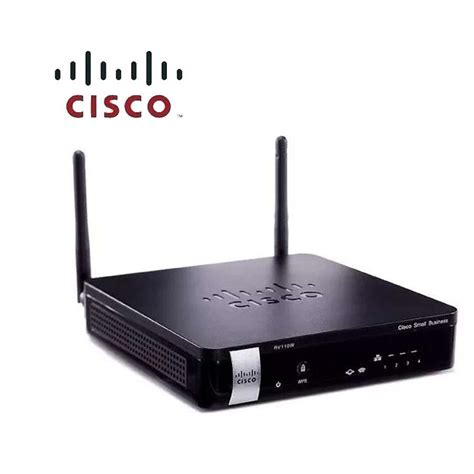 ROUTER WIRELESS N CISCO SMB RV110W VPN FIREWALL DOS ANTENAS 300Mbps