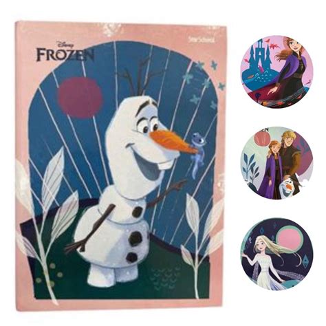 Caderno Grande 80 Folhas Capa Dura Brochurao Frozen Jandaia 2023