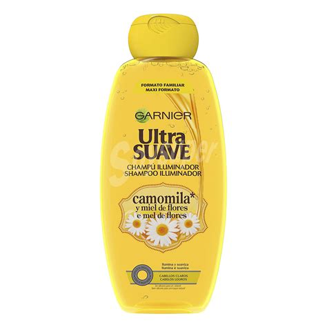 Garnier Champ Ultra Suave Con Camomila Y Miel De Flores Ilumina Y