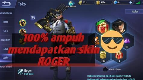 CARA 100 AMPUH MENDAPATKAN SKIN ROGER DI LUCKY YouTube