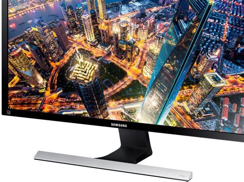 Best Buy Samsung Ue590 Series 28 Led 4k Uhd Monitor Black U28e590d