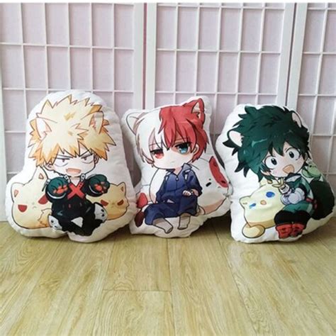 My Hero Academia Todoroki Shouto Deku T Plush Doll Stuffed Cushion