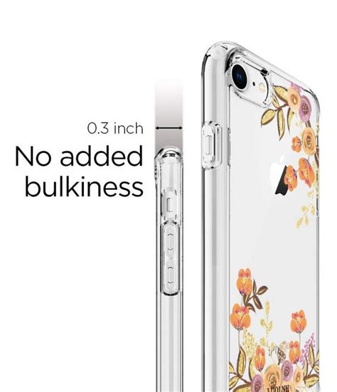 Luolnh For Iphone 6 Plus Case Iphone 6s Plus Case Slim Clear Chrome