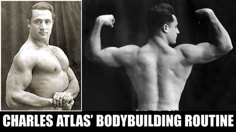 Charles Atlas Bodybuilding Routine Finally Revealed Did He Use