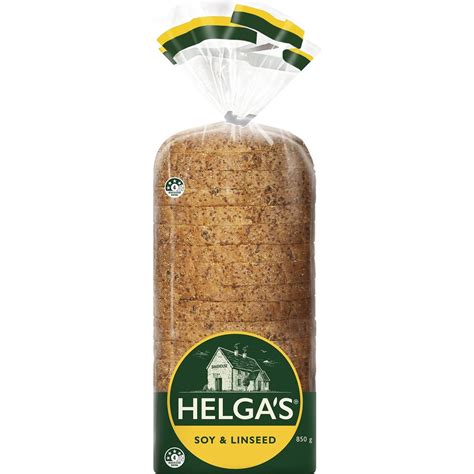 Helgas Grain Bread Soy And Linseed 750g Woolworths