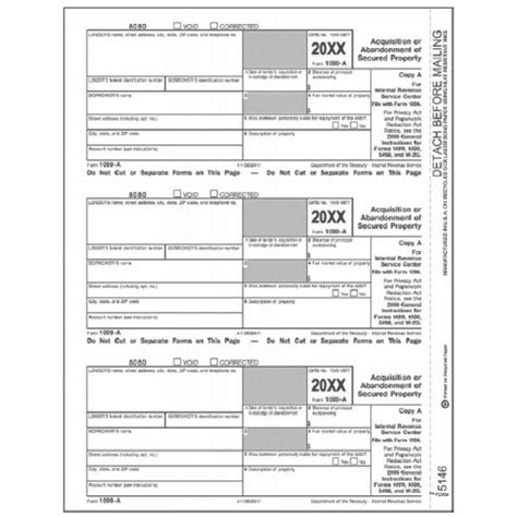 1099 Printable Template