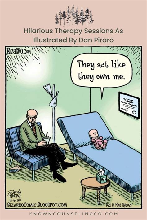 Hilarious Therapy Sessions As Illustrated By Dan Piraro Therapy Humor