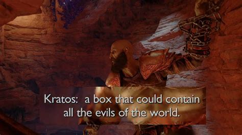 Kratos Tells Mimir The Story Of Pandora S Box God Of War Ragnar K