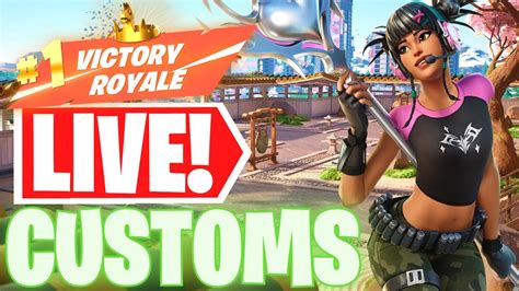 Fortnite Customs Live With Viewers Custom Matchmaking Youtube