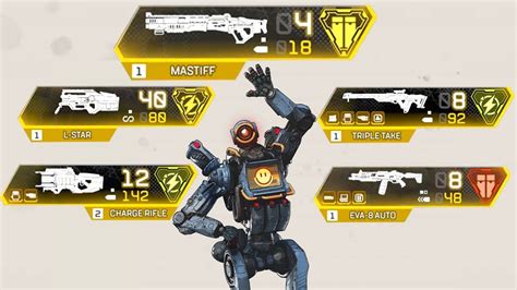 Surrounded By Golden Guns In Apex Legends Youtube