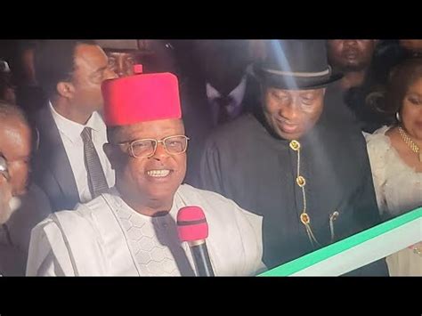 Goodluck Jonathan Reveals Why He Supported Gov David Umahi To Become