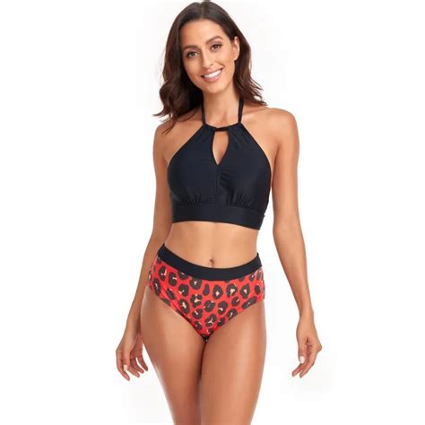 Ygolonger Two Piece Swimsuit 2023 Hot Girls Hollow Out Design Sense Halternec Outer Wk Slim Top