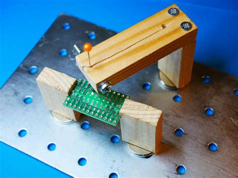smd  pcb holder  steps instructables