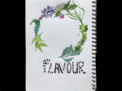 International Nature Journaling Week 2023 FLAVOUR YouTube