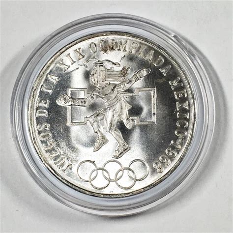 Mexican Olympics Silver Peso G Net Property Room