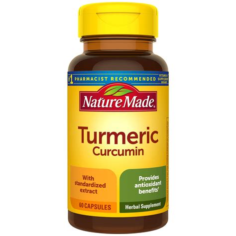 Buy Nature Made Turmeric Curcumin Mg Al Supplement For Antioxidant