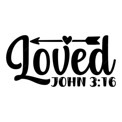 Premium Vector Loved John 316 Svg