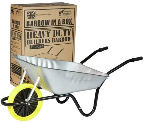 Buy Walsall 85l Galvanised Builders Wheelbarrow From £7033 Today