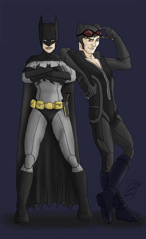 Batwoman And Catman By Stevenoble197 On Deviantart