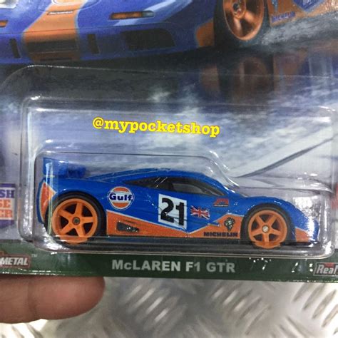 RESERVED Hot Wheels MCLAREN F GTR GULF Tampo Hotwheels Car Culture British
