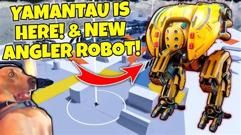 Yamantau Is Here New Angler Robot In War Robots Test Server Gameplay