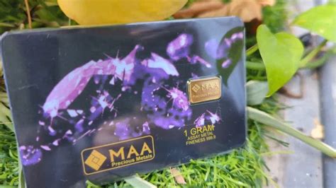 Gold Bar 1g Au 9999 Edisi Maa By Orodesign Ready Stock Emas Bar 1g