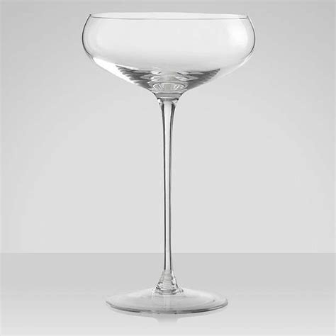 LSA International Bar Collection Champagne Saucers Set Of 4 300ml