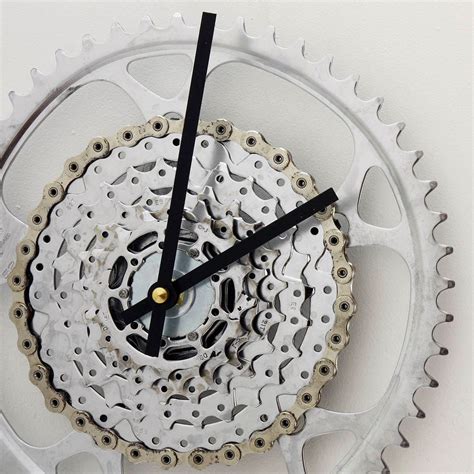 Bike Clock Bicycle Gear Clock Bicycle Chain Wall Clock Steampunk