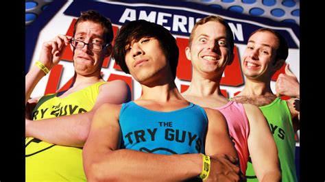 The Try Guys Try American Ninja Warrior Youtube