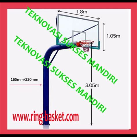 Tiang Basket Tanam Ring Basket Teknovasi Sukses Mandiri