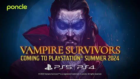 Vampire Survivors à l été 2024 sur PlayStation Vidéo Dailymotion