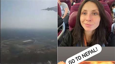 Watch Video Passenger On Nepal Flight That Crashed Records Last