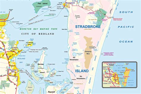 Map Of Stradbroke Island – Verjaardag Vrouw 2020