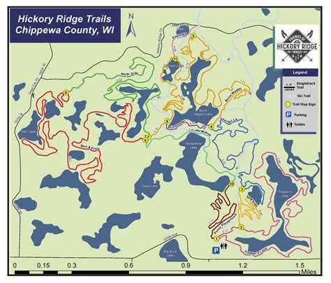 Trail Maps — Hickory Ridge Trail