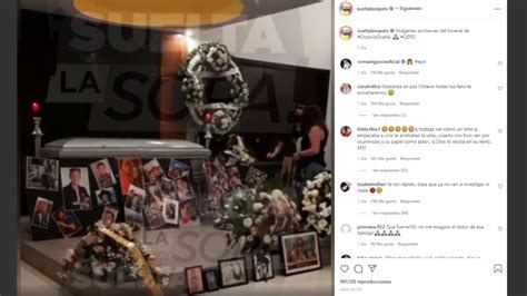 Se Filtran Im Genes Del Funeral De Octavio Oca A El Actor De Vecinos