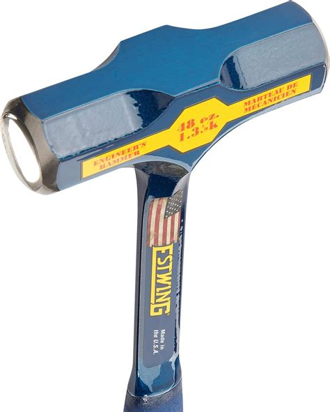 Estwing Big Blue Engineers Hammer 48 Oz Sledge With Forged Steel