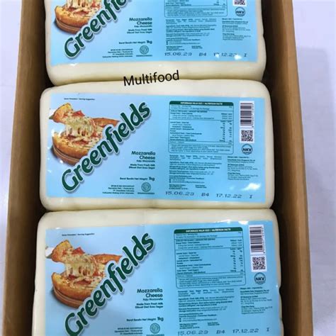 Jual Mozarella Cheese Greenfields Keju Mozarella Greenfields Kg