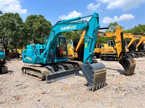 Used Sunward Swe Chinese Brand Hydraulic Excavator Secondhand T