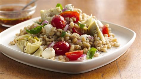 Italian Farro Salad Recipe Lifemadedeliciousca