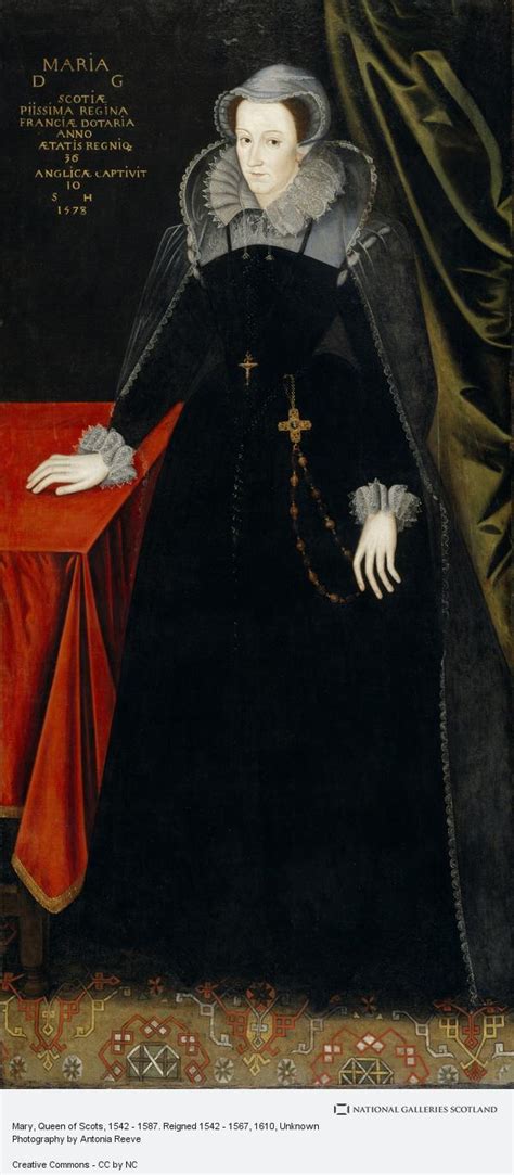 Mary Queen Of Scots 1542 1587 Reigned 1542 1567 National Galleries Of Scotland