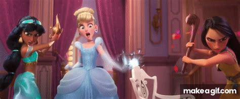 Wreck-It Ralph 2 Cinderella on Make a GIF