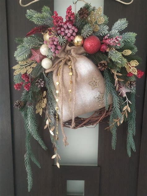Мешочек счастья | Idee di natale, Decorazioni natalizie, Ghirlanda ...