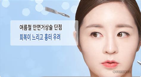 미니거상술 여름에도 안전한 이유~ 스마스 미니 안면거상술 케이라인 자주묻는질문