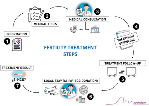 Stages Of Remote Fertility Treatment In Centro Medico Manzanera