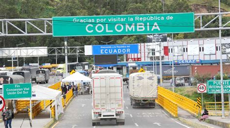 Reabren La Frontera Entre Colombia Y Ecuador Adicomex