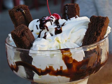 Brownie Con Helado A Morfar