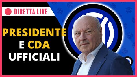 L Inter Di Oaktree Nuovo Cda E Marotta Presidente Inter News Youtube