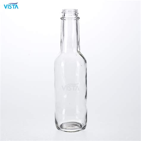 150ml Bulk Chili Sauce Glass Bottle Glass Hot Sauce Bottle With Plastic Lid Chilli Sauce