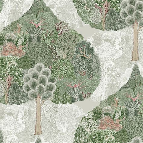 Mystic Forest Wallpaper - 21 Inch Sample - Lelands Wallpaper