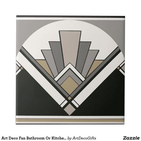 An Art Deco Painting With Black Grey And White Colors